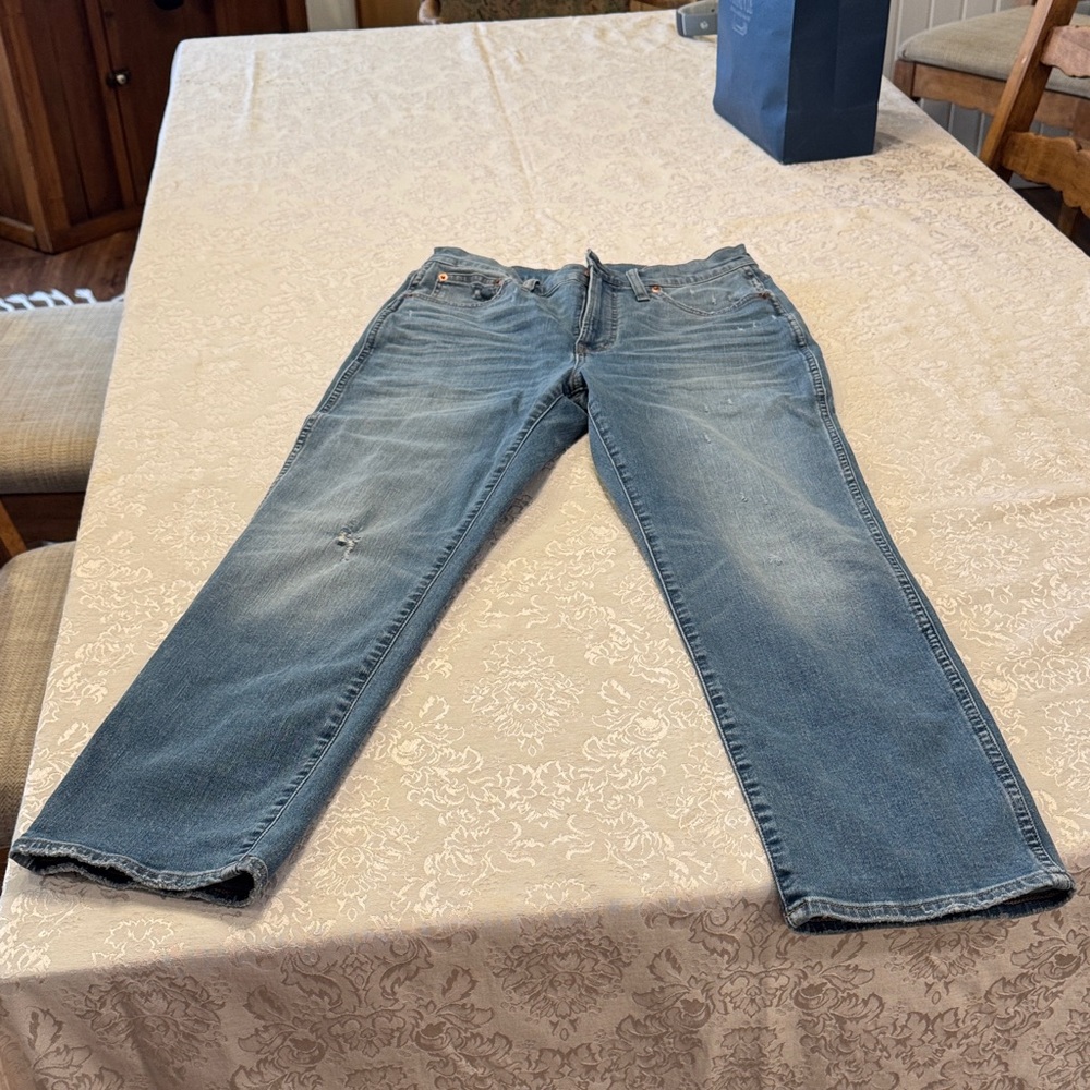 J. Crew High-Rise Blue Denim Jeans
